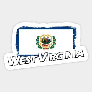 West Virginia flag Sticker